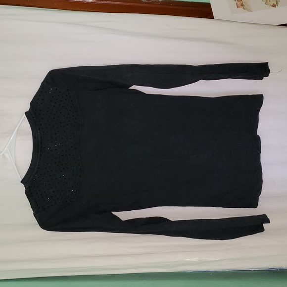 Vintage Y2k Sparkly Affliction Long Sleeve T Shirt - Picture 9 of 11